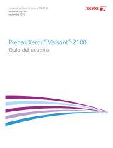 Xerox Versant 2100 Guía del usuario