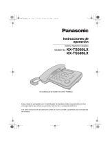 Panasonic KXTS560LX Instrucciones de operación