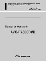 Pioneer AVX-P7300DVD Manual de usuario