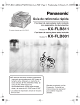Panasonic KXFL801 Instrucciones de operación