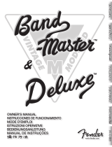 Fender BAND-MASTER Manual de usuario