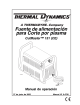 Thermal Dynamics Plasma Cutting Location CutMaster™ 151 (CE) Manual de usuario