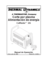 Thermal Dynamics Plasma Cutting Power Supply CutMaster™ 101 Manual de usuario