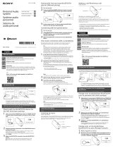 Sony SRS-BTS50 Guía de inicio rápido