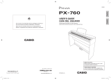 Casio PX-760 Manual de usuario