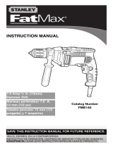 Stanley FME140 Manual de usuario