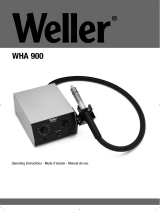 Weller WHA900 Operating Instructions Manual