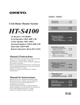 ONKYO DS-A1XP El manual del propietario