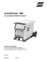 ESAB AristoPower 460 DC Welding Power Sources Manual de usuario