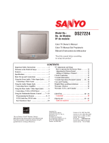 Sanyo DS27224 El manual del propietario