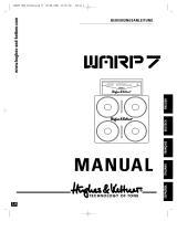 Hughes & Kettner WARP 7 Manual de usuario