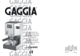 Gaggia Classic Manual de usuario