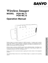 Sanyo POA-WL12 Instrucciones de operación