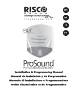 Risco ProSound Installation & Programming Manual