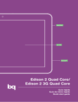 bq Edison 2 3G Quad Core Guía de inicio rápido