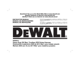 DeWalt DCH213 Manual de usuario