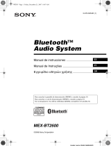 Sony MEX-BT2600 Manual de usuario