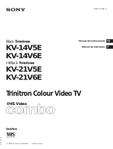 Sony Black Trinitron KV-14V6E El manual del propietario