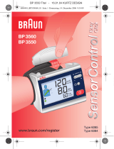 Braun 6085 BP3560, BP3550 SensorControl Easy Click El manual del propietario