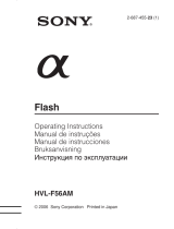 Sony alpha HVL-F56AM El manual del propietario