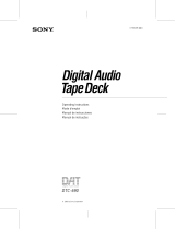 Sony DTC-690 Instrucciones de operación