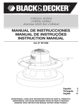Black & Decker KP1200 Manual de usuario