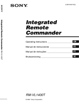 Sony RM-VL1400T Manual de usuario