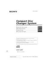 Sony CDX-52RF El manual del propietario