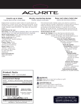 AcuRite Rotary Timer Manual de usuario