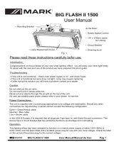 Mark BIG FLASH II 1500 Manual de usuario
