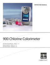 YSI 900 Chlorine Colorimeter Manual de usuario