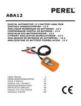 Perel ABA12 - BATTERY ANALYSER Manual de usuario