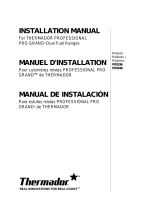 Thermador PRD36 Manual de usuario