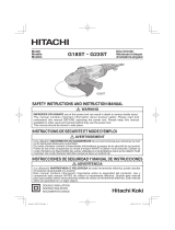 Hitachi Koki G23ST Manual de usuario