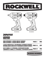 Rockwell 20V Max Lithium Ion Cordless Drill/Driver El manual del propietario