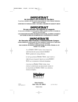 Haier Esd200 Manual de usuario