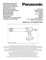 Panasonic EY3640 El manual del propietario