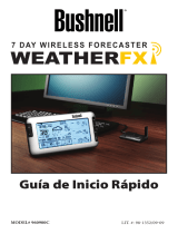 Bushnell Weather FXi 7-Day Internet Forecaster (QSGuide / Spanish) El manual del propietario