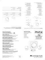 Cambridge Audio Minx M5 Guía de inicio rápido
