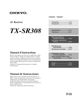 ONKYO TX-SR308 El manual del propietario