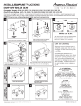 American Standard 5257A65D5.020 Guía de instalación