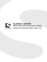US Water Stenner Classic Series Manual de usuario