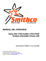 Smithco Spray Star 1752/1752D Instrucciones de operación
