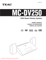 TEAC MC-DV250 El manual del propietario