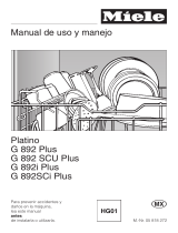 Miele G892 El manual del propietario