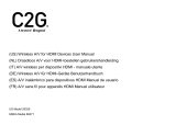 Cables to Go C2G 89512 El manual del propietario