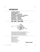 Hitachi RB 14DL El manual del propietario
