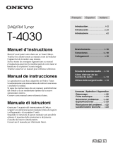 ONKYO T-4030 El manual del propietario