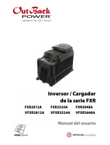 OutBack Power FXR / VFXR A Series El manual del propietario