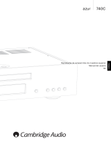 Cambridge Audio Azur 740C Manual de usuario